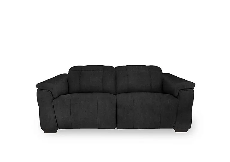 Inca Fabric 2 Seater Power Recliner Sofa with Power Headrests - Manhattan Indigo