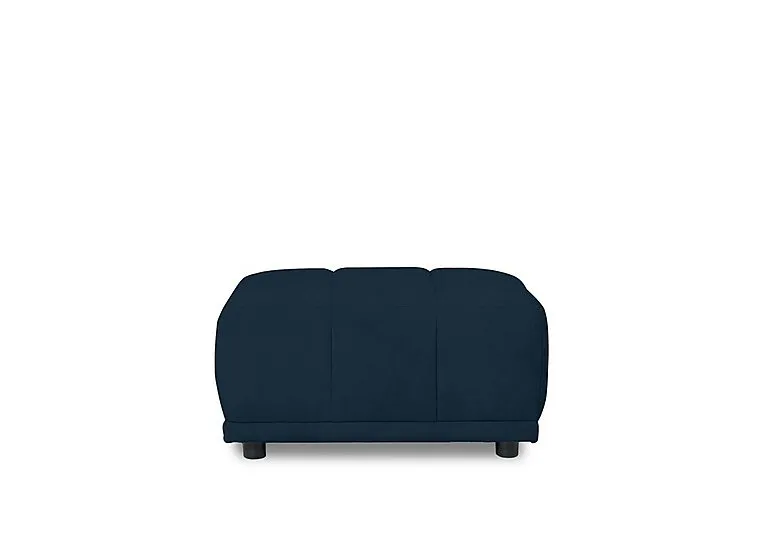 Cube Fabric Large Footstool - Opulence Royal