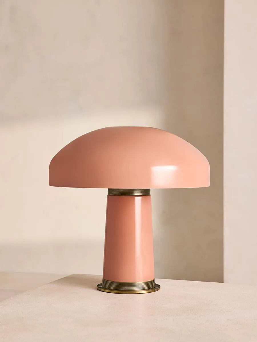 Janie Table Lamp, Pink