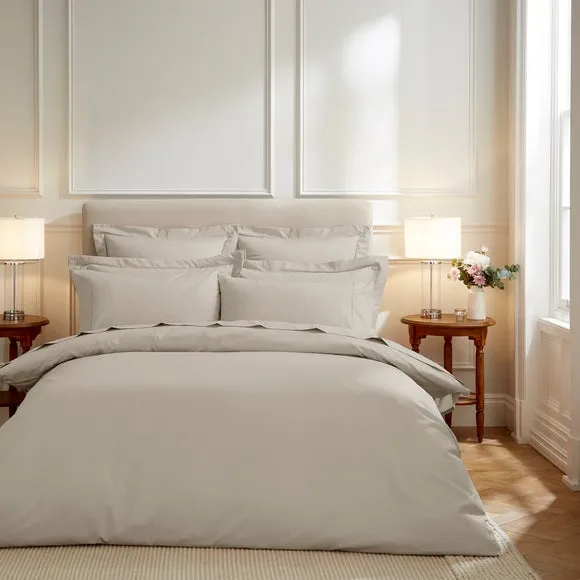 Dorma Crisp & Fresh 400 Thread Count Egyptian Cotton Percale Standard Pillowcase 5