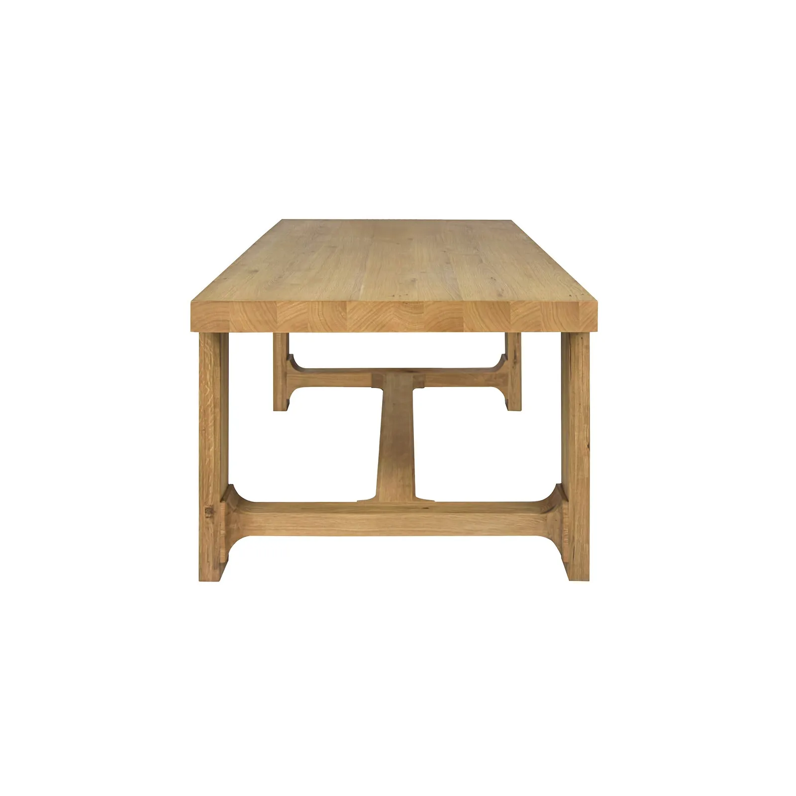Wade 230Cm Dining Table, Neutral Wood | Barker & Stonehouse 4