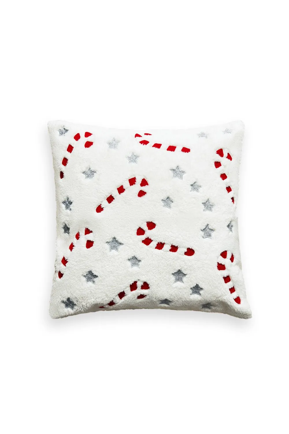 BHS Christmas Candy Cane Cushion in Red 2