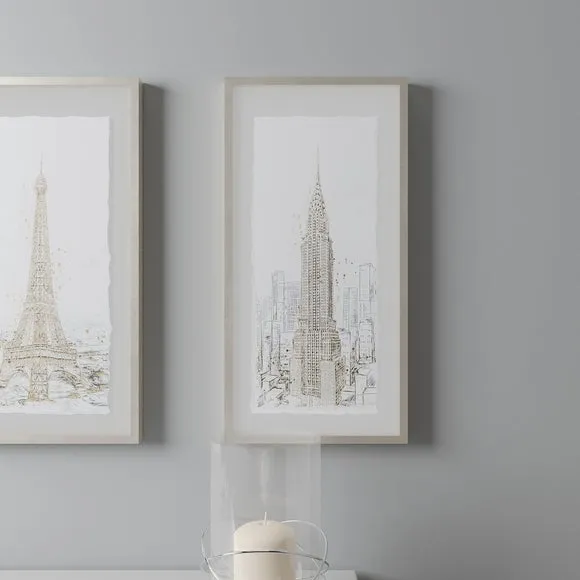 New York Glam Framed Print