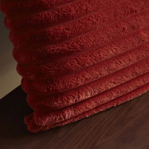 Catherine Lansfield Cosy Ribbed Square Cushion 2