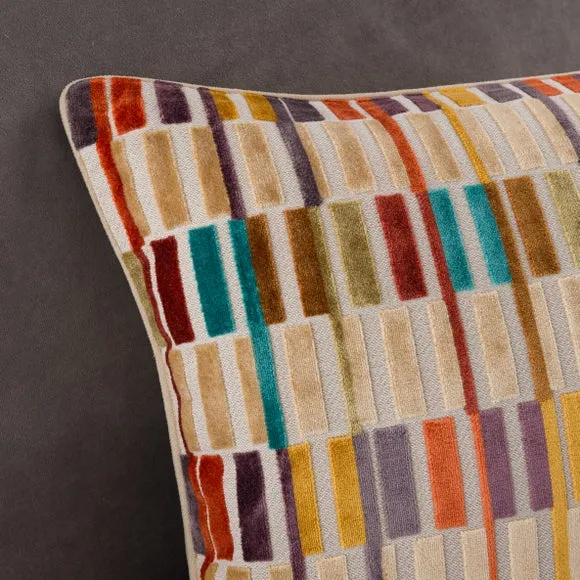 Pelosa Cut Velvet Rectangular Cushion 6