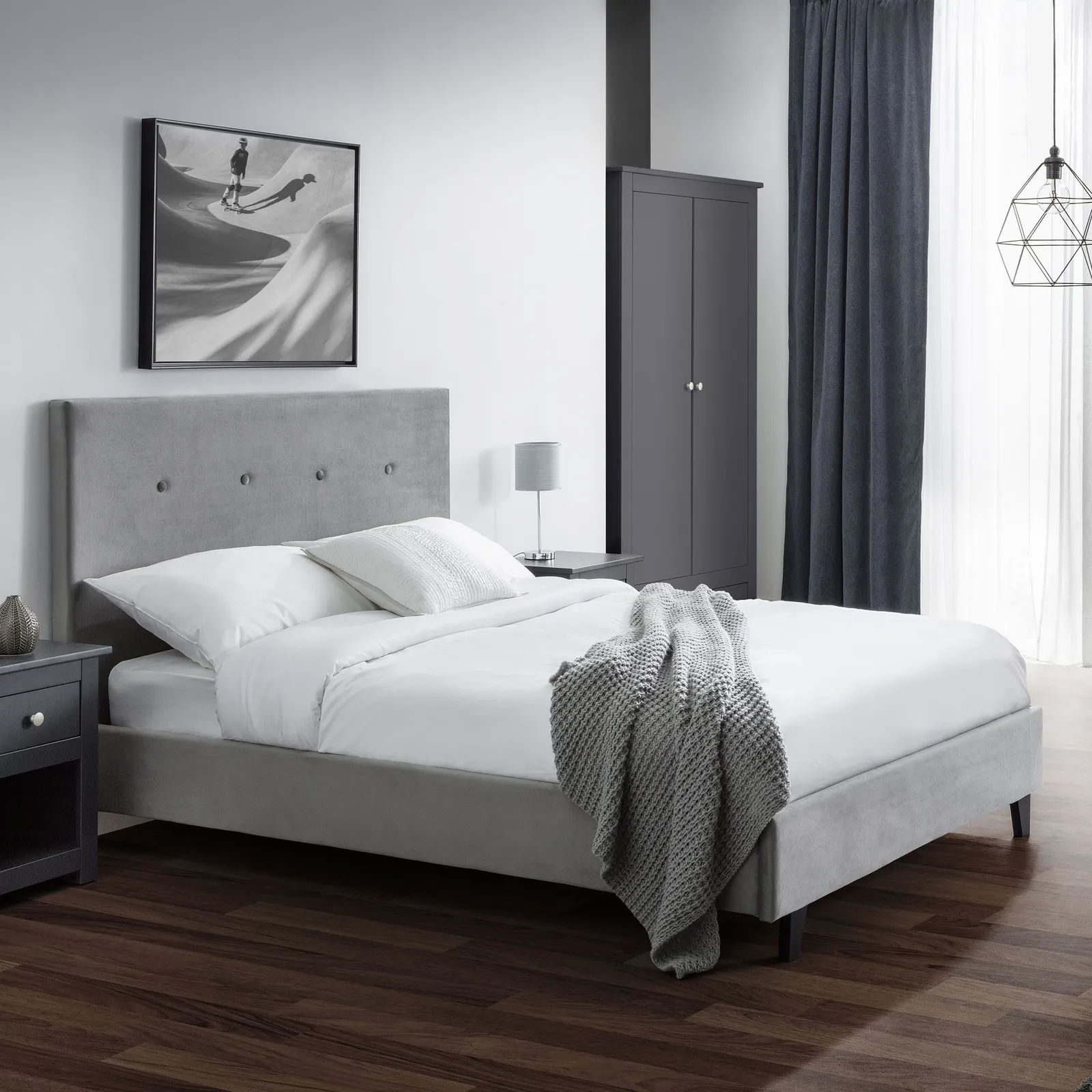 Shoreditch Fabric Bed Frame