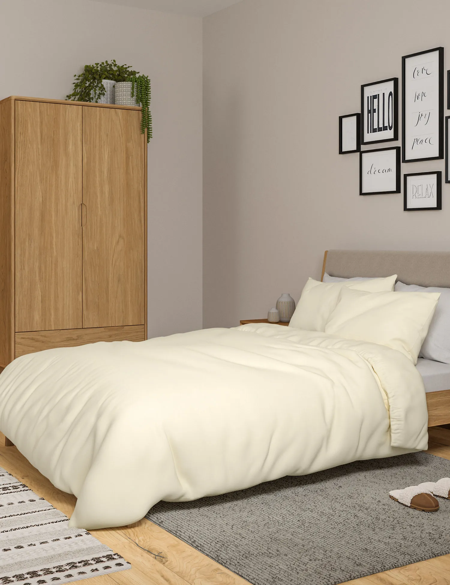 M&S Body Sensor™ Pure Cotton Duvet Cover