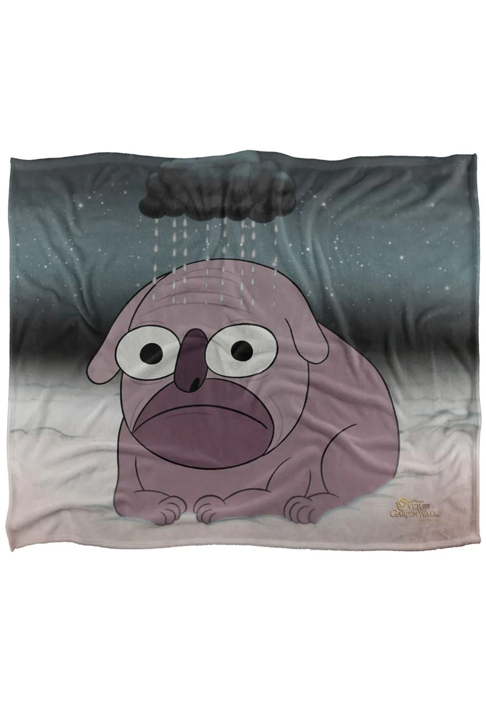 Cartoon Network Over The Garden Wall Cloud City Dog Silky Touch Super Soft Throw Blanket 152 X 127 cm in White