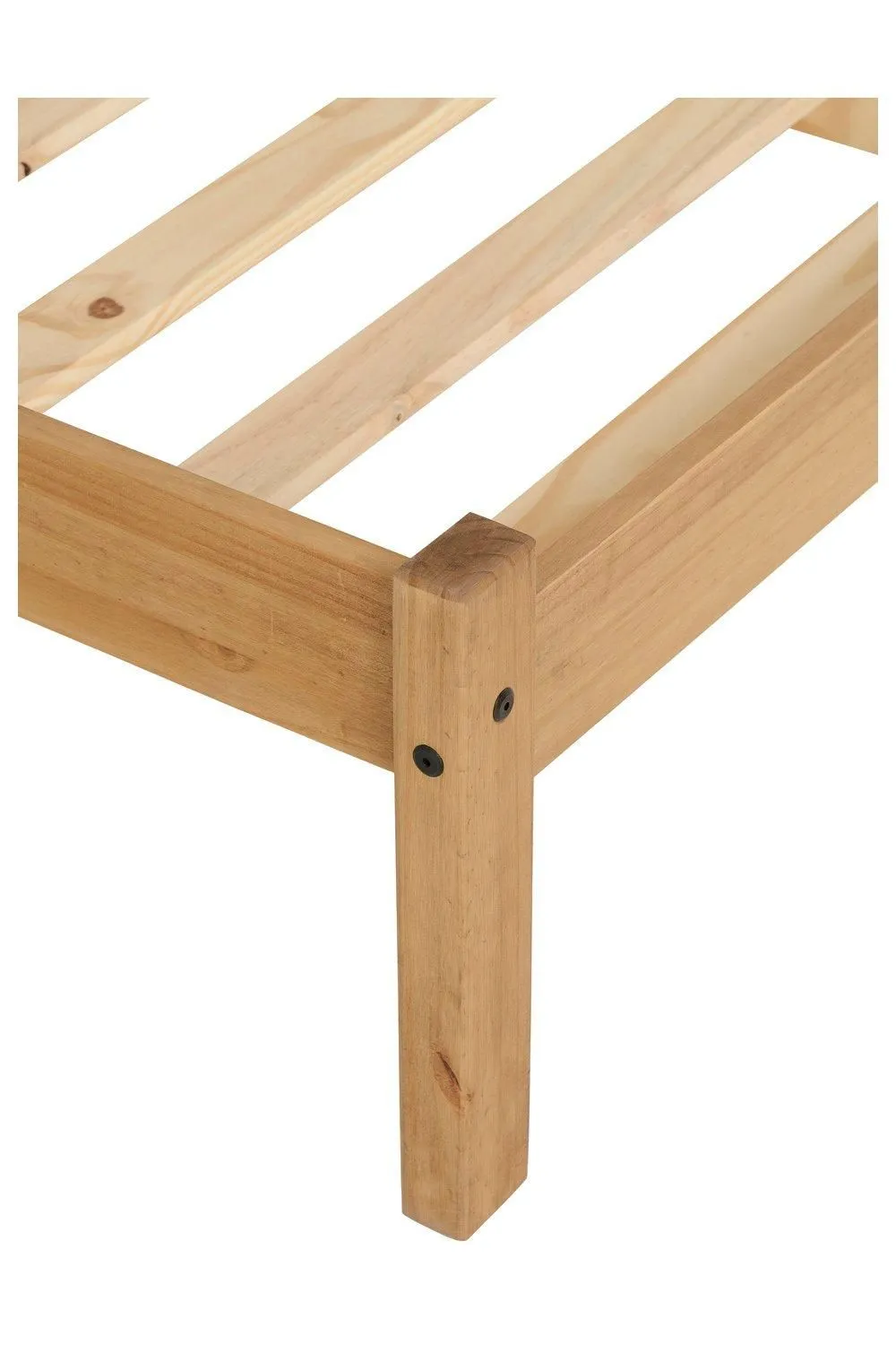 Seconique Maya 4'6" Double Bed in Natural 4