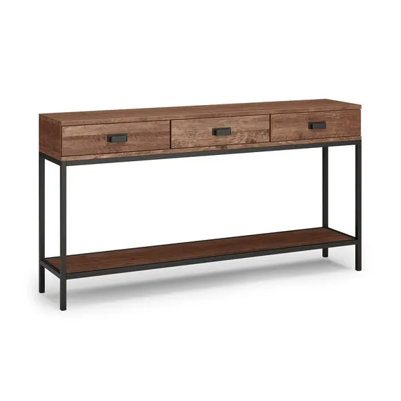 Fulton Extra Wide Console Table, Pine Effect 6