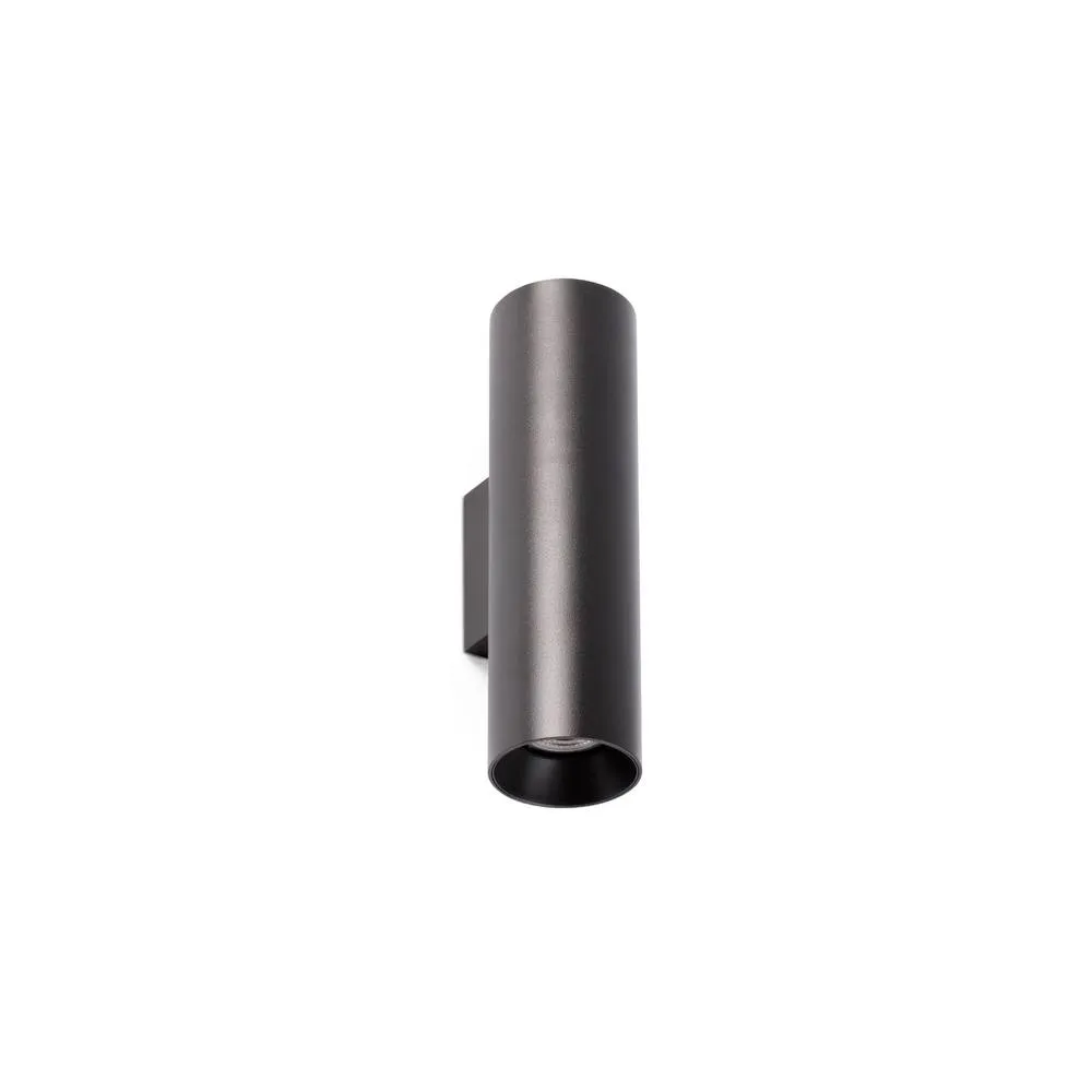 Netlighting Stan Up Down Wall Light Black 2x GU10