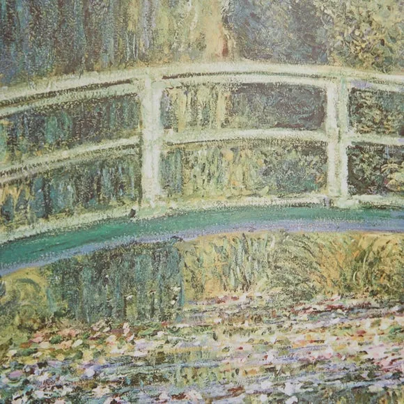 Waterlilies and Japanese Bridge by Claude Monet Framed Print 2