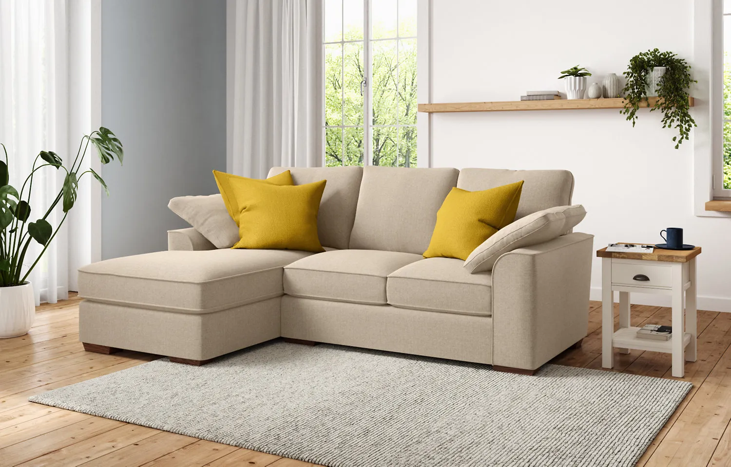M&S Nantucket Chaise Sofa (Left-Hand)