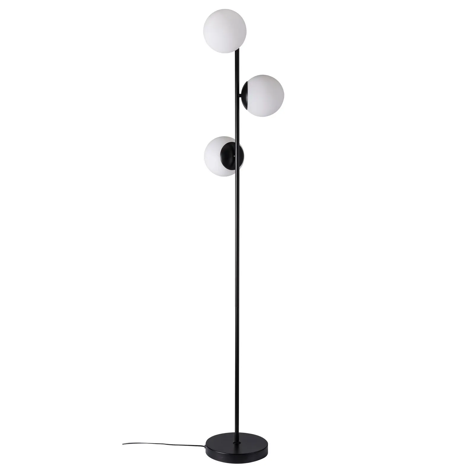 Nordlux Lilly Floor Lamp Black Metal Livingroom E14 Switch