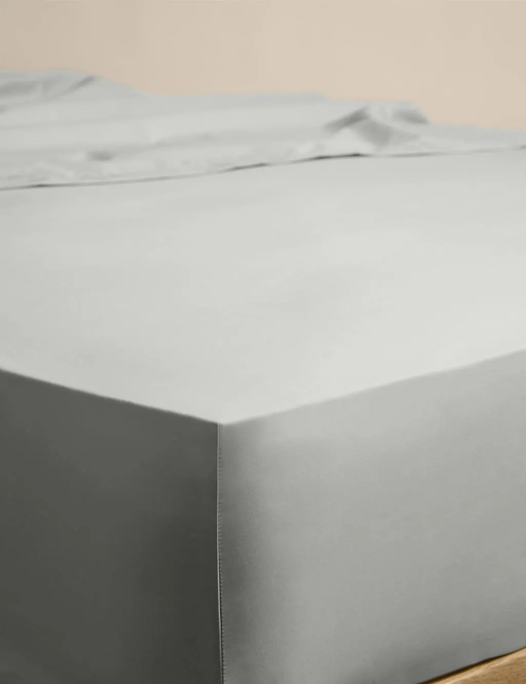 M&S Egyptian Cotton 230 Thread Count StayPut Fitted Sheet Dove