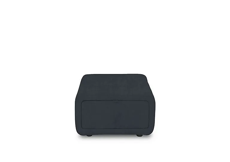 Elphaba Fabric Storage Footstool - Opulence Charcoal
