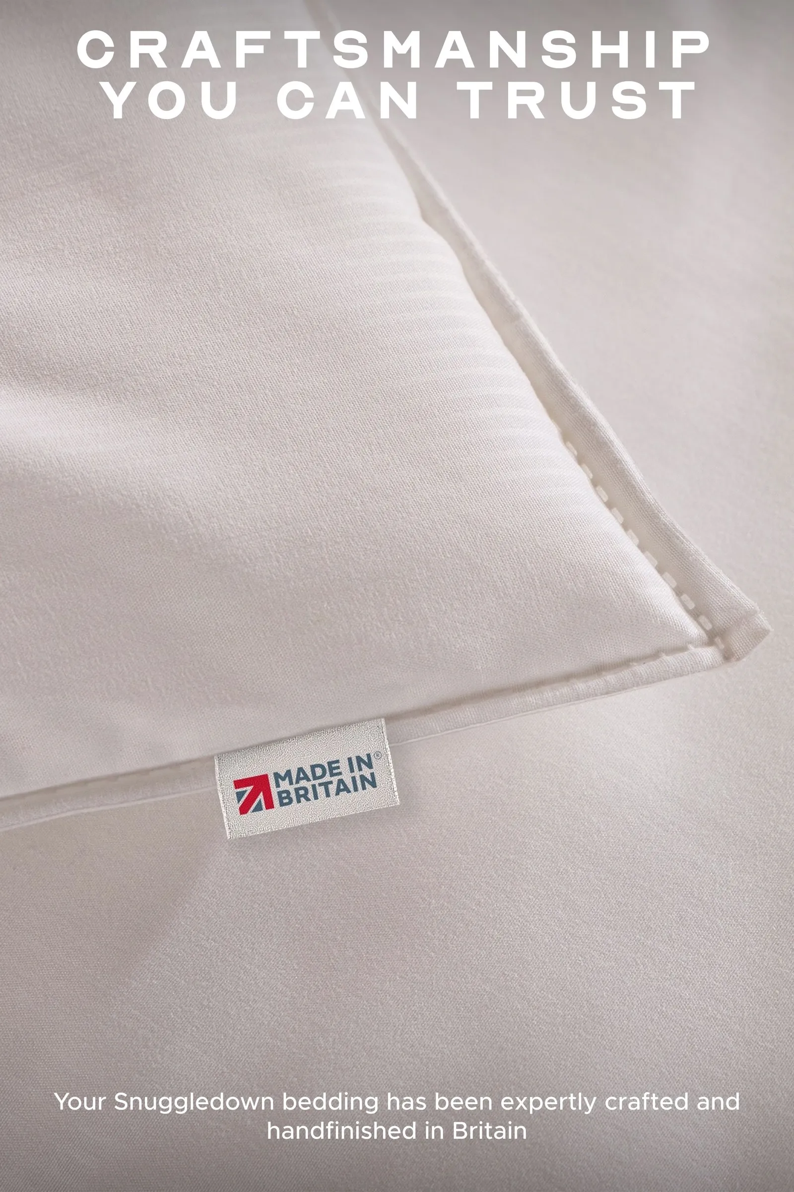 Snuggledown Hotel Soft & Cosy 15 Tog Winter Duvet - Extra Warm, Breathable, Deep Filled Duvet in White 6