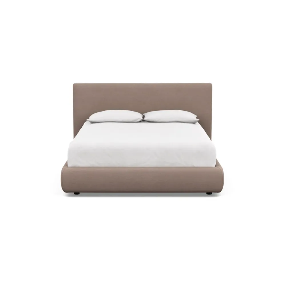 Heal's Alba Bed Double Tundra Texture Latte 1