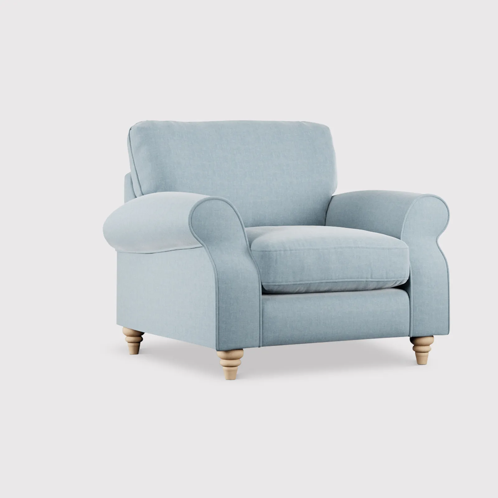 Hattie Armchair, Blue Fabric | Barker & Stonehouse 2