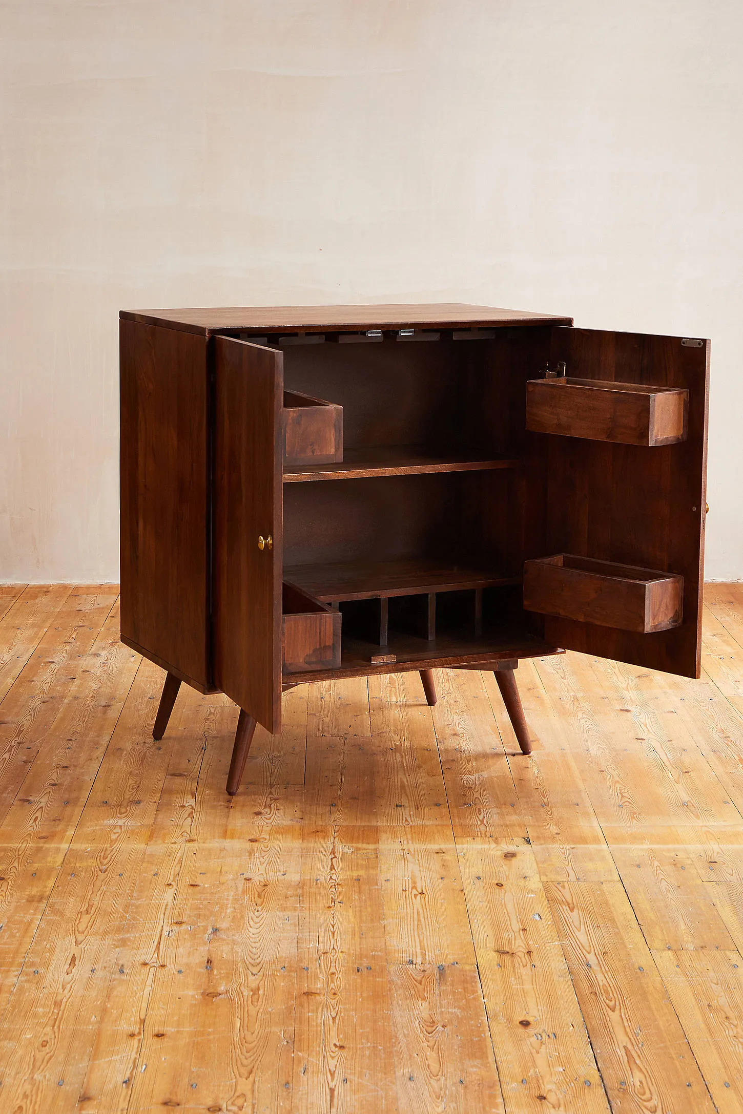 Cynthia Bar Cabinet - Brown 5