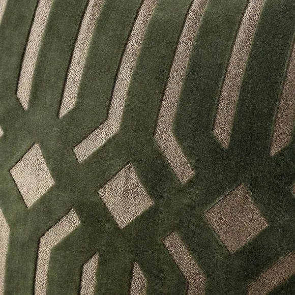 Luxe Deco Cut Velvet Cushion 3