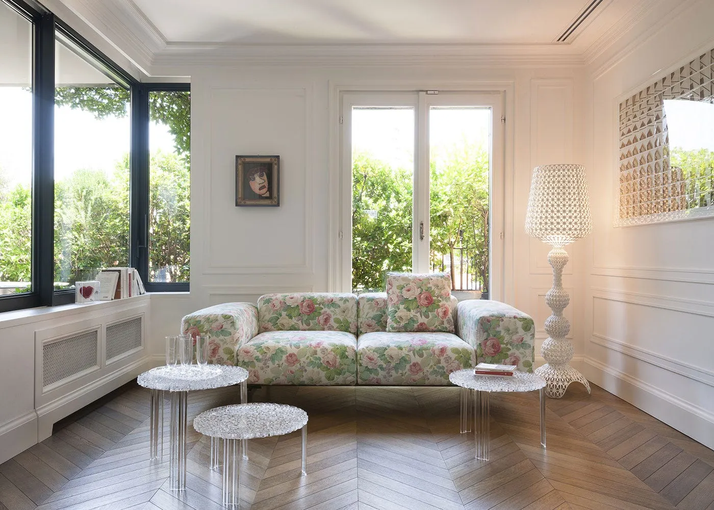Kartell Kabuki LED Floor Lamp Crystal 2