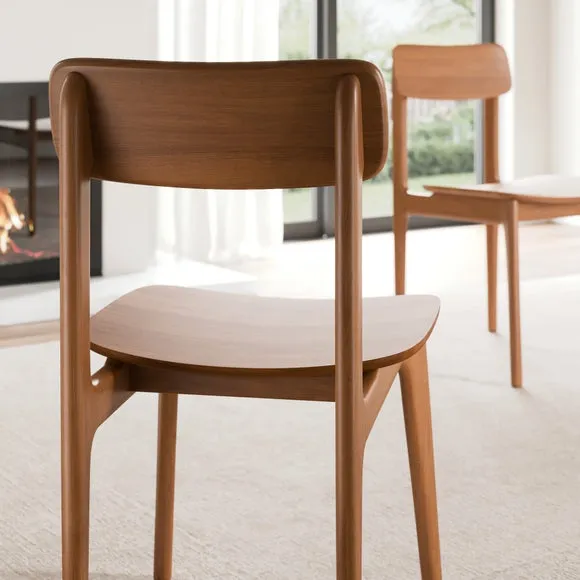 Malin Dining Chair, Oak 3
