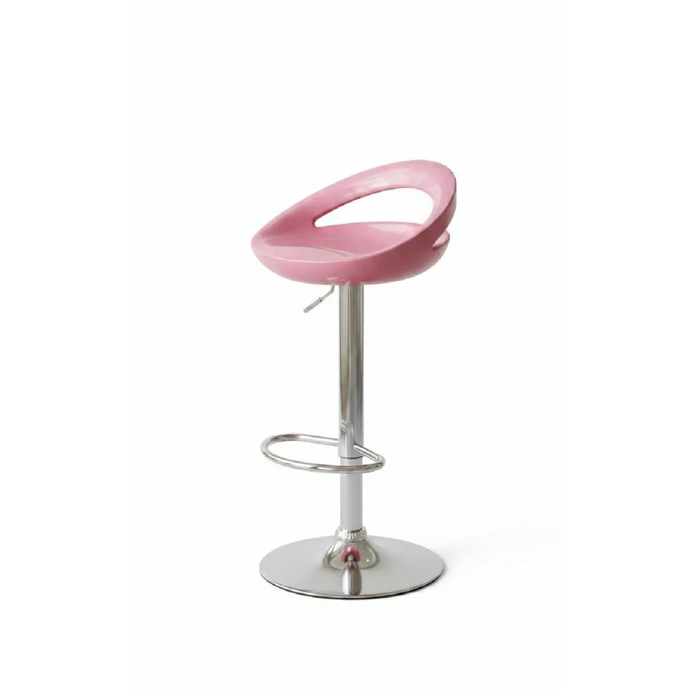 netfurniture Craysone Pink Breakfast Kitchen Bar Stool