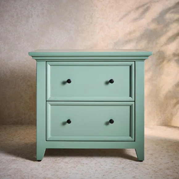 Origin of Colour 2 Drawer Wide Bedside Table 1