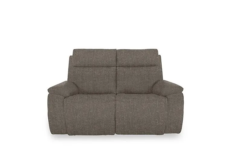 Aero Fabric 2 Seater Power Recliner Sofa with Power Headrests and Heated Seats - Anivia Brown