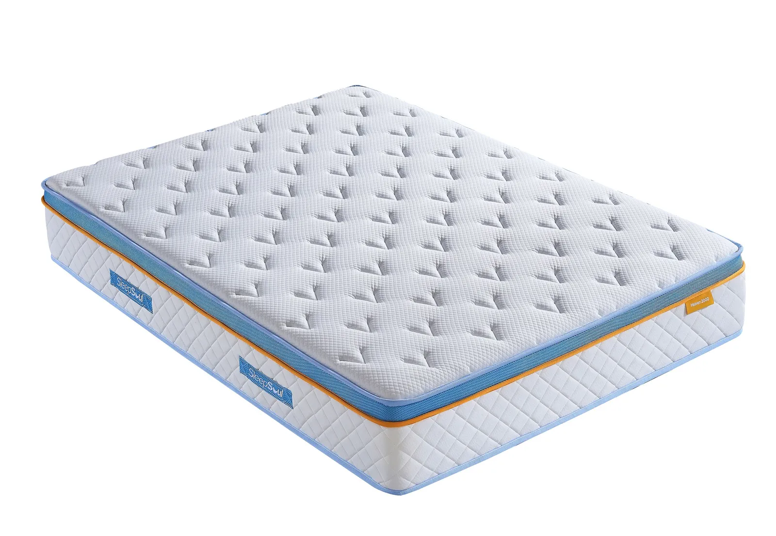 Birlea SleepSoul Heaven 2000 Mattress Memory Foam Pocket Sprung in White