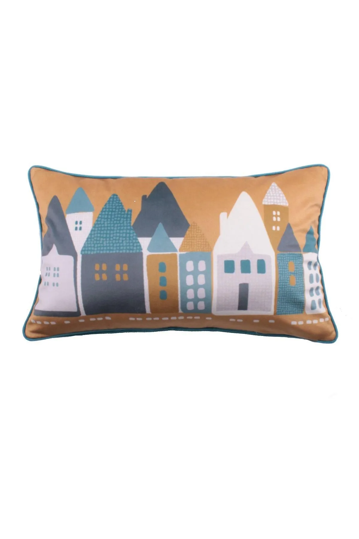 Fusion 'Nordica' Luxe Velvet Filled Cushion in Yellow 2
