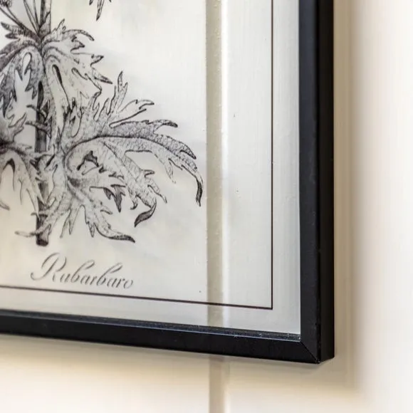 Cedar & Sage Set of 2 Petiole Framed Glass Wall Art 2