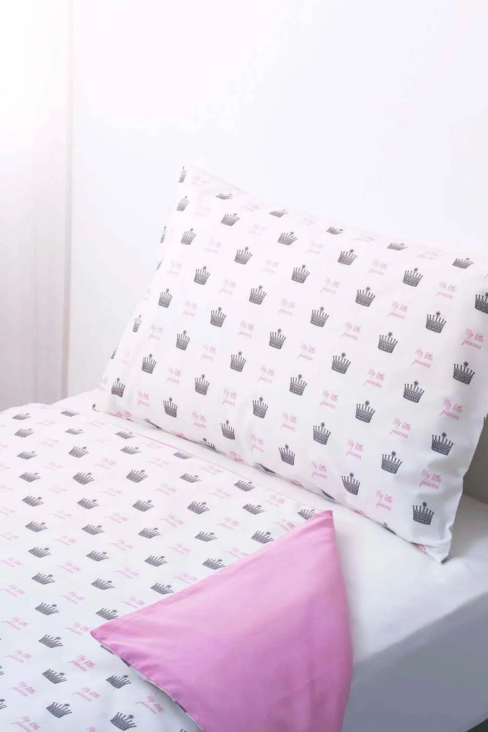 Rachel Riley My Little Princess Duvet Cover Set in Pink