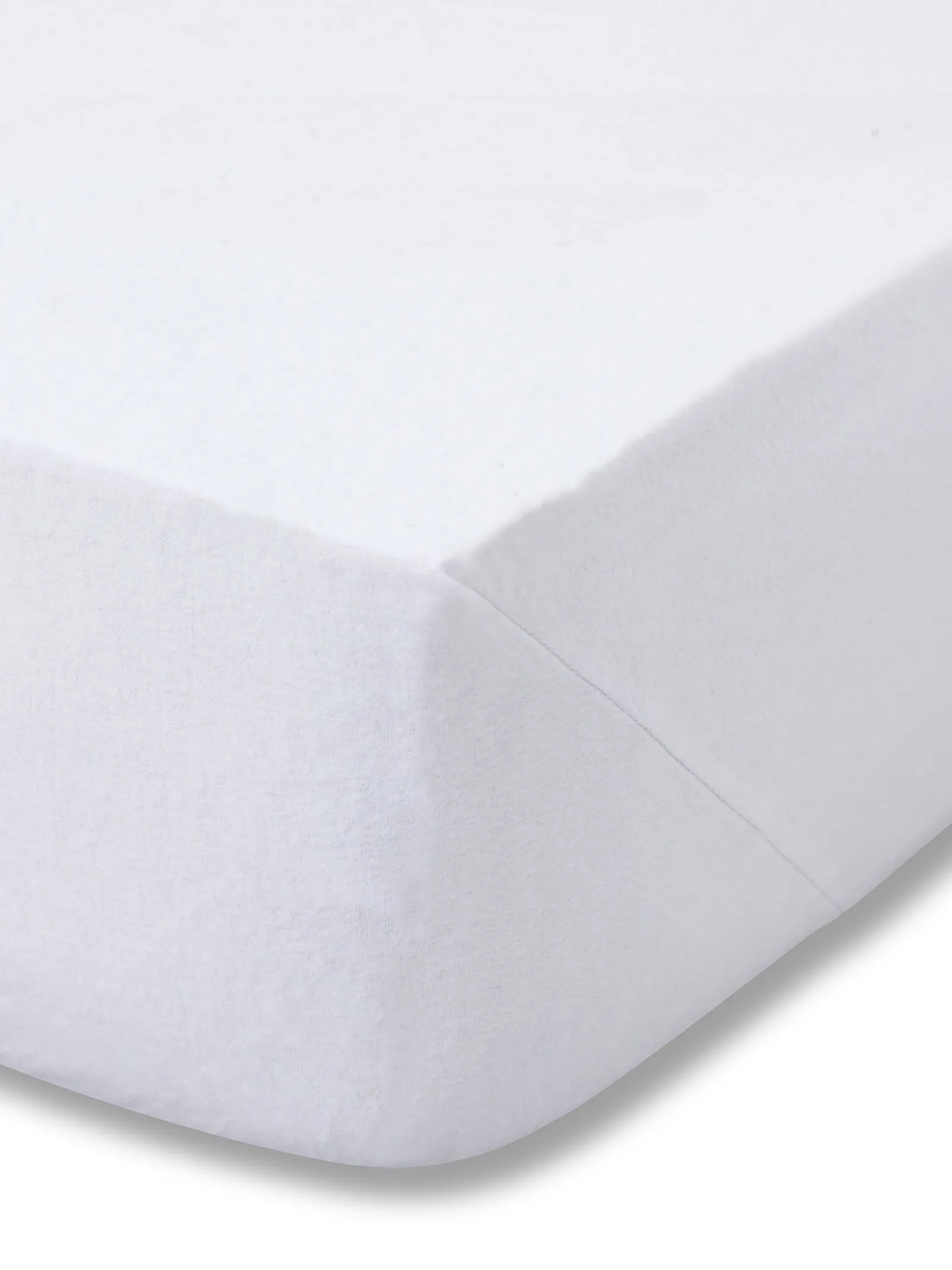 Catherine Lansfield 'Brushed Cotton' Fitted Sheet in White 3