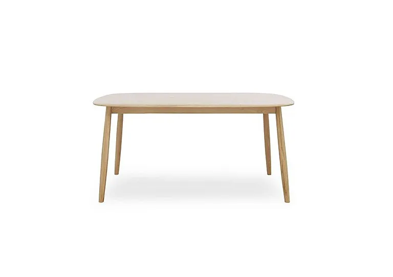 Stockholm Fixed Dining Table - Light Oak