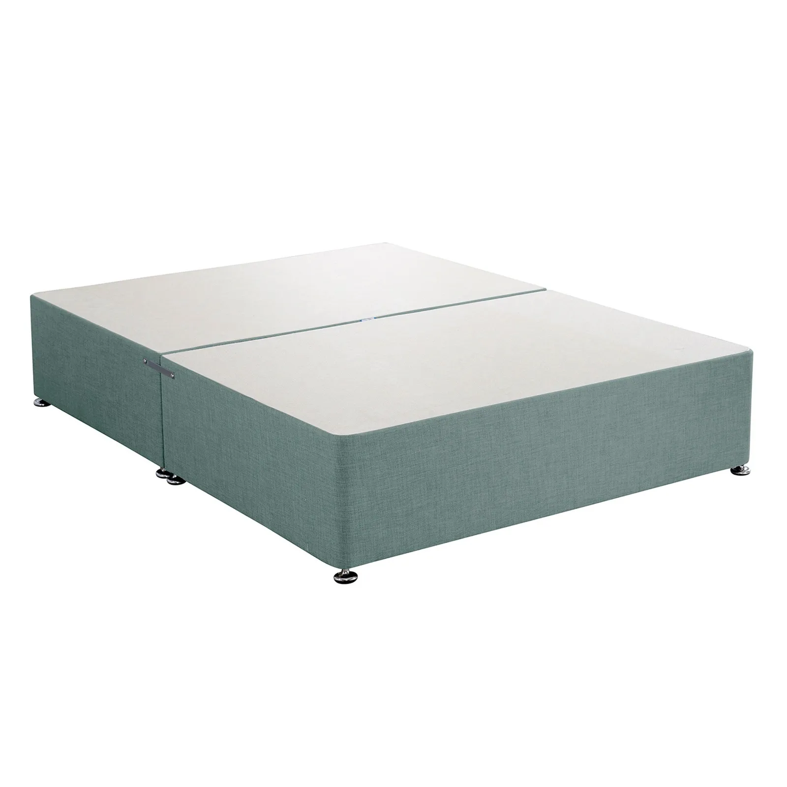 Universal Duck Egg Linen Divan Base Blue