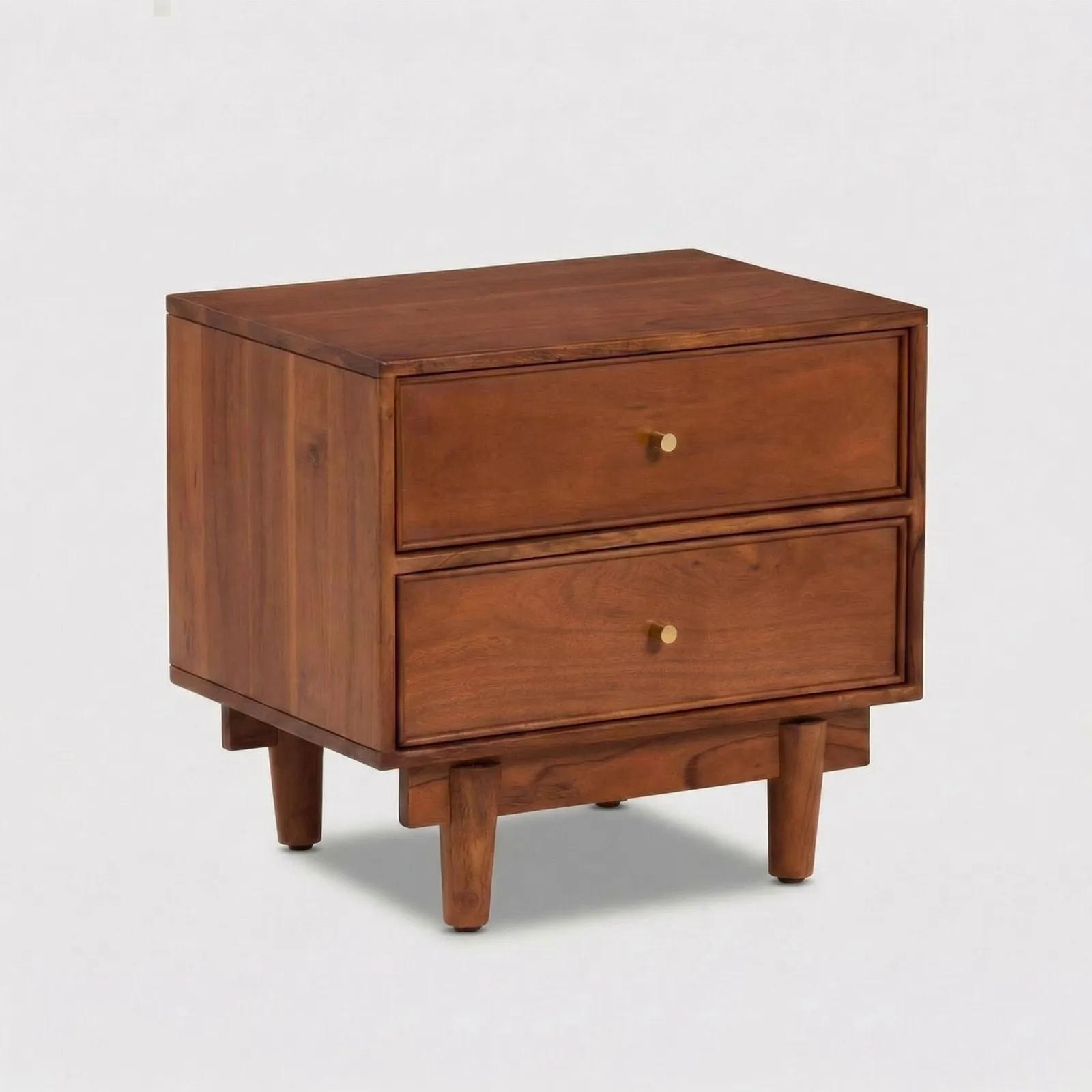 Sendai Bedside Table 55X40X50Cm, Acacia Wood | Barker & Stonehouse