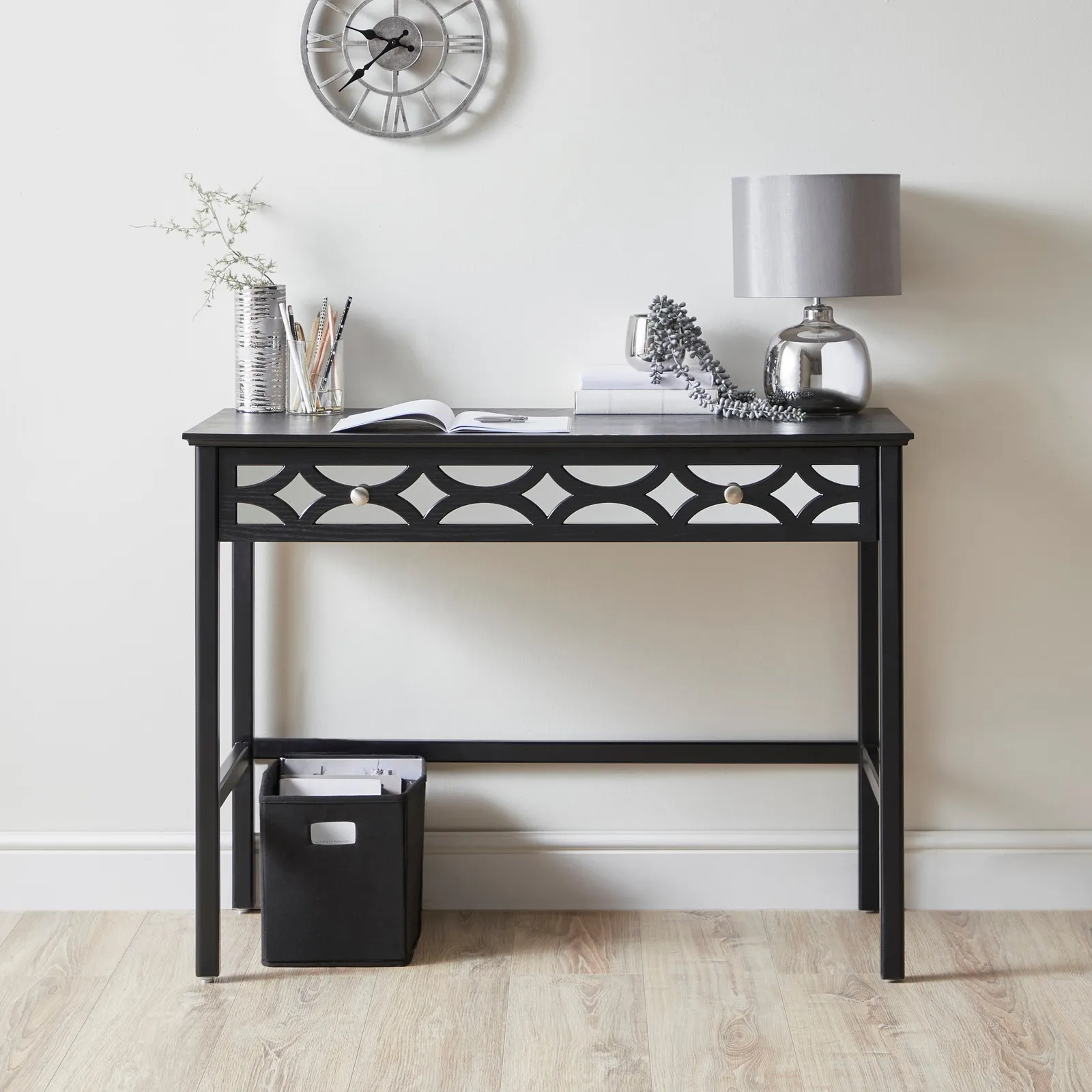 Delphi Black Desk Black