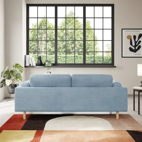 Newton Chunky Tonal Weave 3 Seater Sofa 3