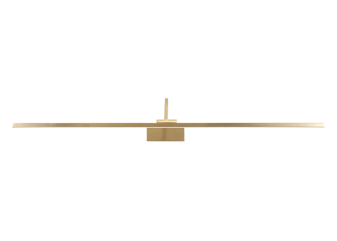 Heal's Picture LED Wall Light Brushed Gold 90cm 1