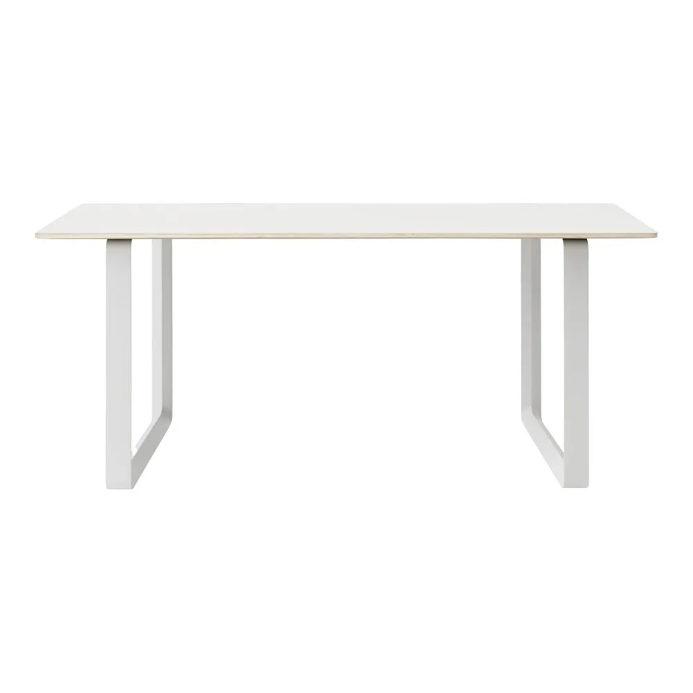 Muuto 70/70 Table 170 x 85cm in White with White Legs 2