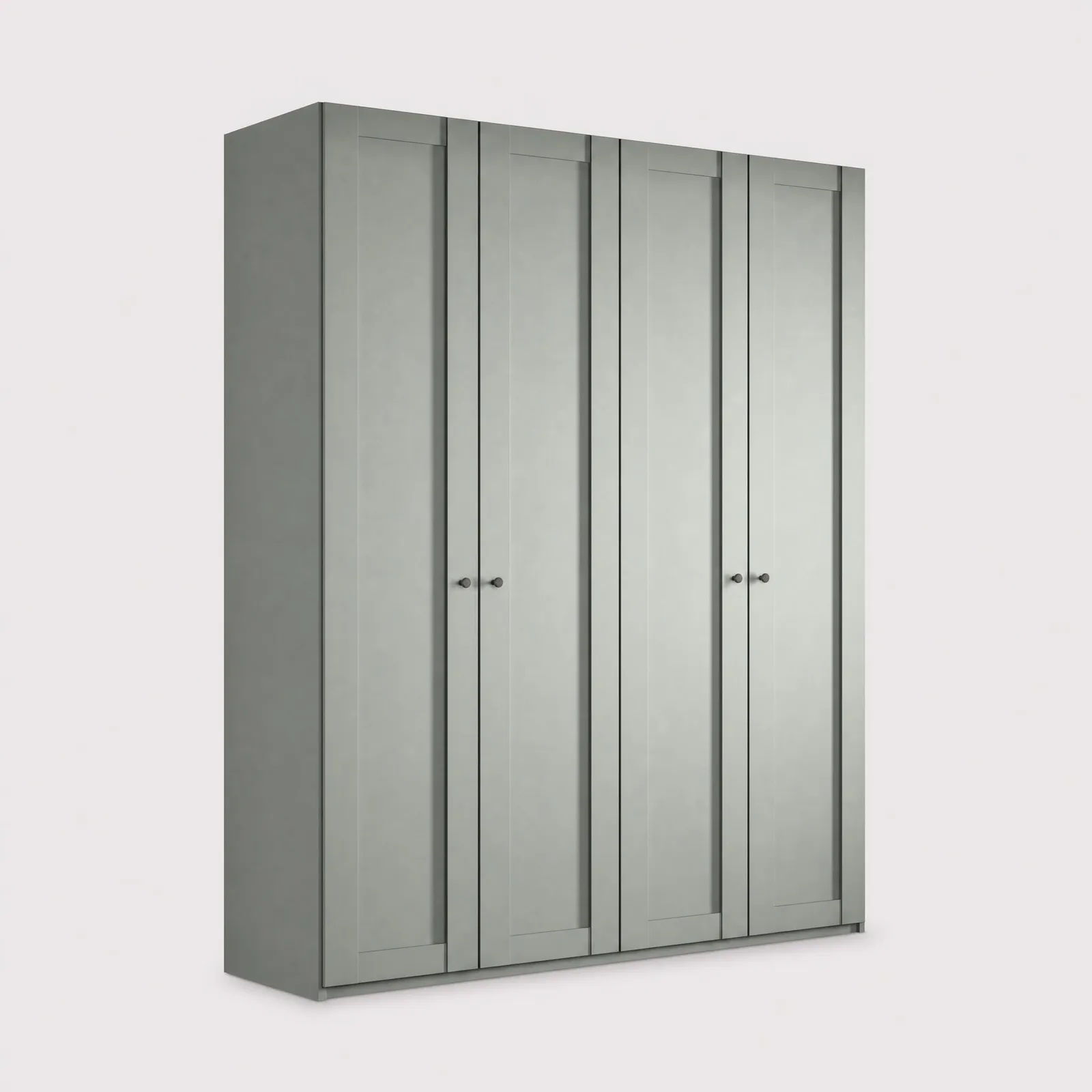 Varese 2M 4 Door Wardrobe, Green | Barker & Stonehouse
