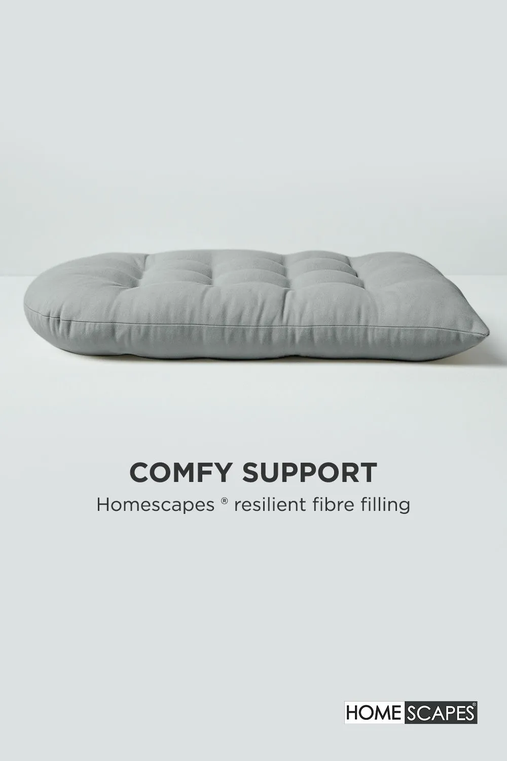 Homescapes Luxury Egg Chair Cushion, Hanging Basket Swing Chair Cushion in Grey 5