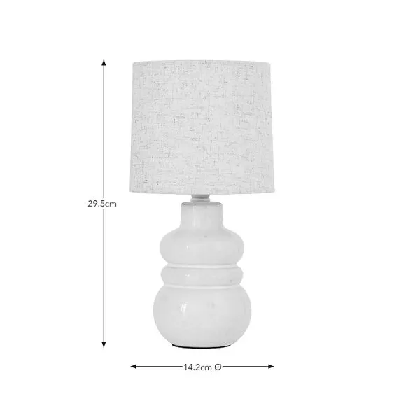 Bea Reactive Glaze Table Lamp 6