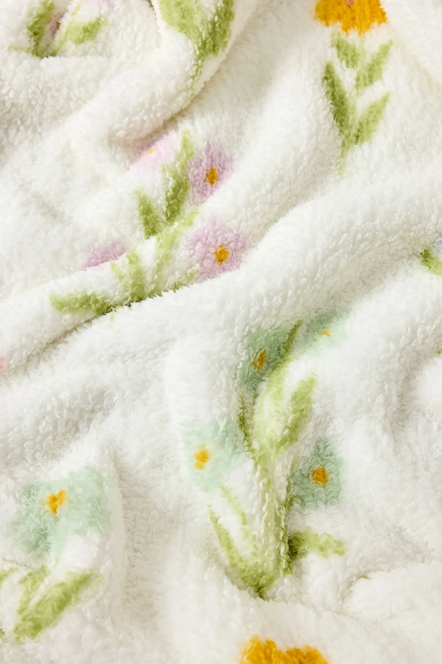 Wildflower Fleece Throw 2