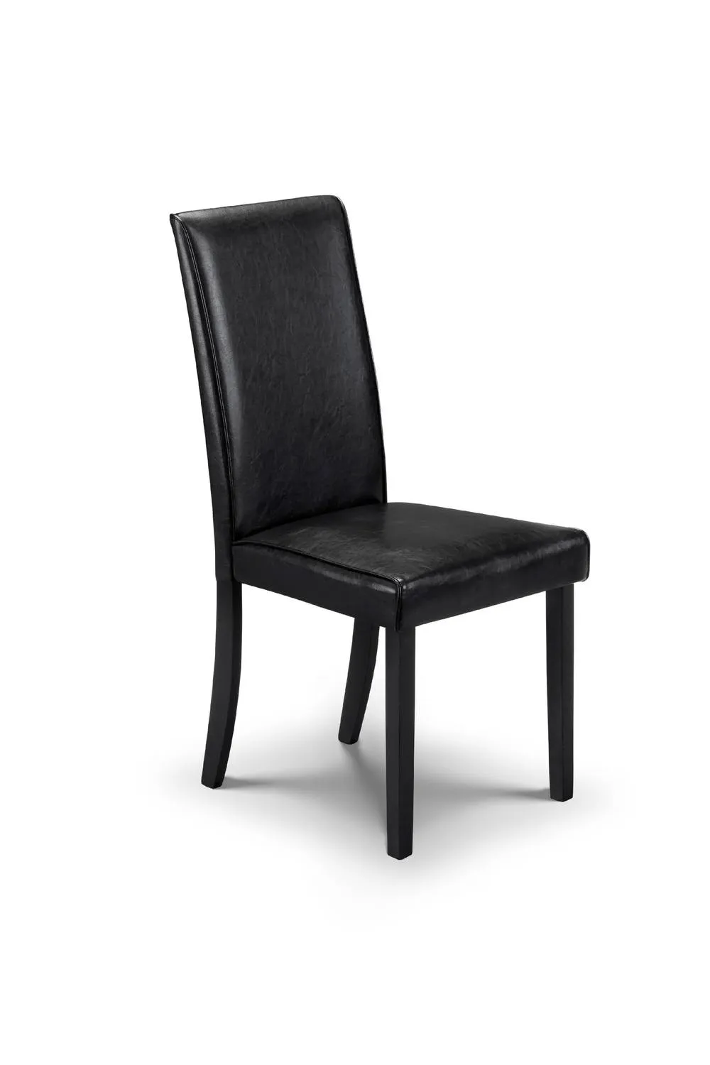 Julian Bowen Hudson High Back Upholstered Dining Chair (Set of 2) in Black 3
