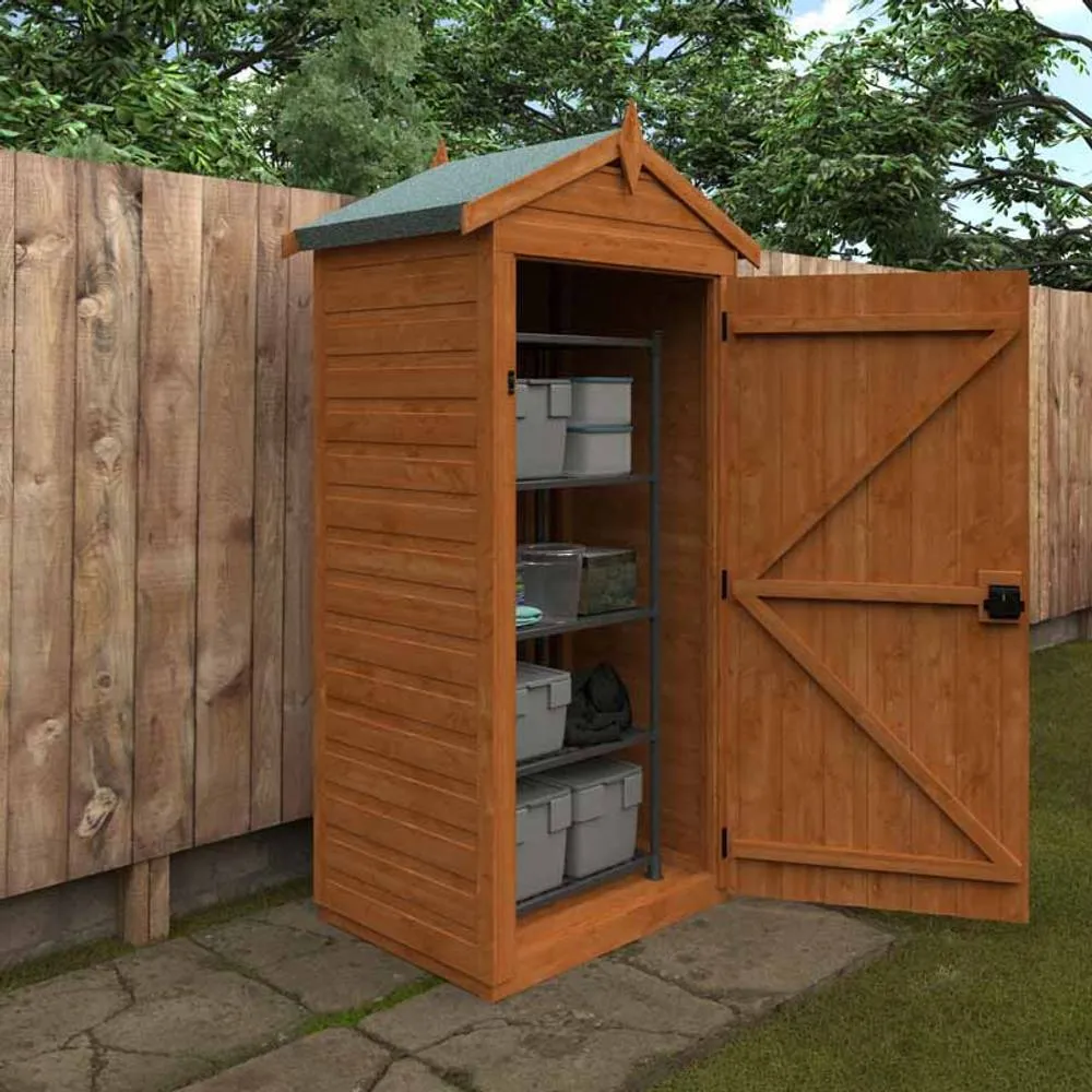 Buttercup Farm 2x3 Flex Apex Tool Tower 12mm Flex - L60 x W98.8 x H213.5 cm in Burnt Orange 4