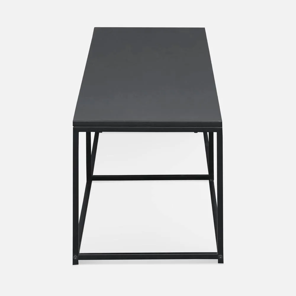 sweeek 140cm Urban-style Tv Unit Metal in Black 6