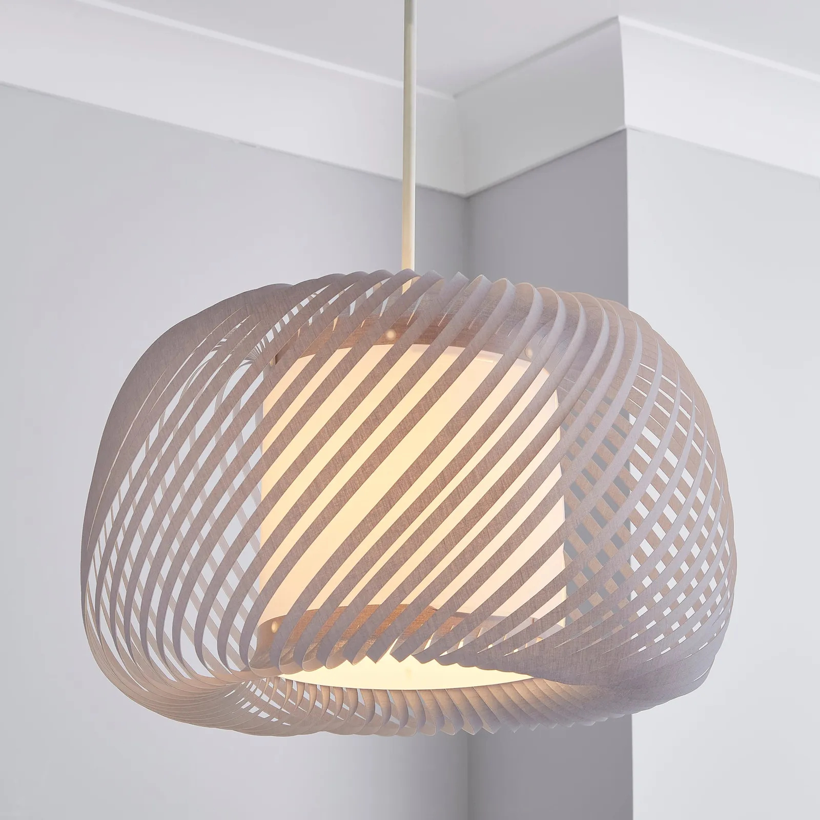 Elements Presley Easy-Fit Pendant Grey